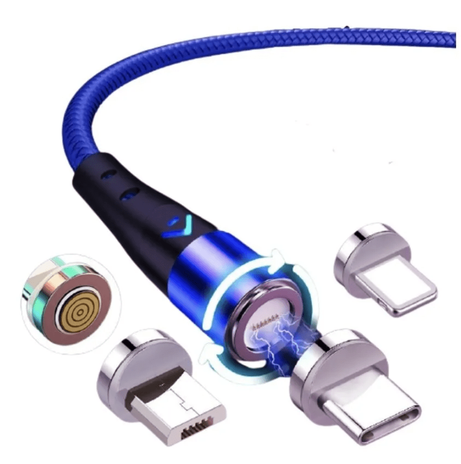 Cable USB Magnetico 3 en 1