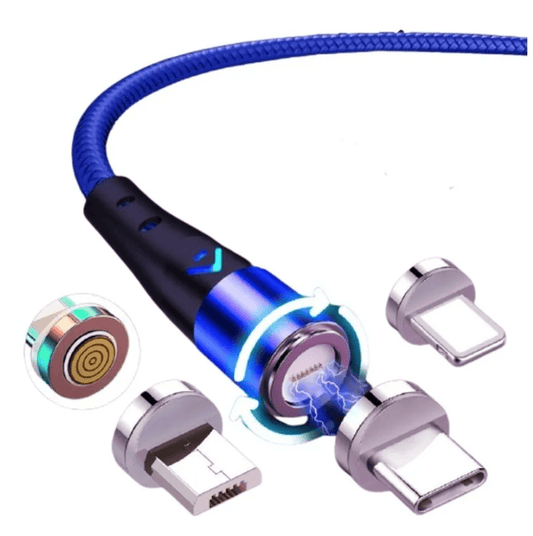 Cable USB Magnetico 3 en 1