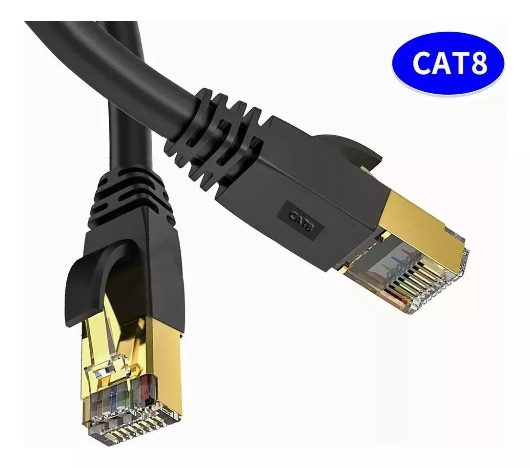 Cable De Red Cat8 De 20 Metros